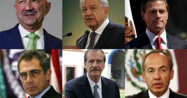 Expresidentes de México y AMLO