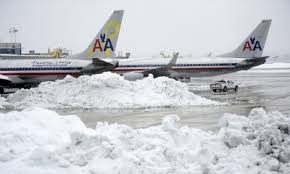 Resultado de imagen para vuelos cancelados por tormenta de nieve